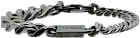Hugo Silver Metal E-Functional Bracelet