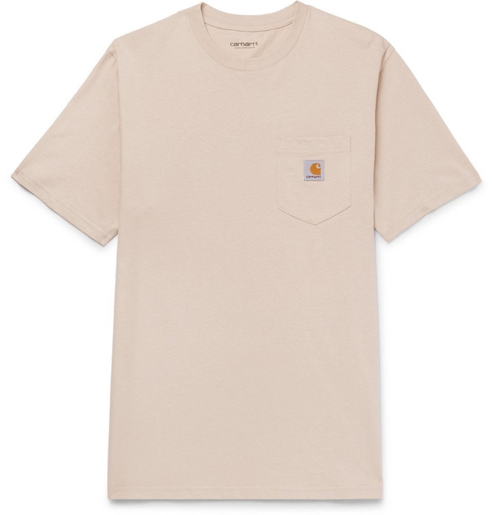 Photo: Carhartt WIP - Cotton-Jersey T-Shirt - Beige