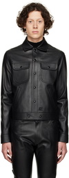 Courrèges Black Lambskin Jacket