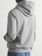 Drake's - Cotton-Jersey Hoodie - Gray