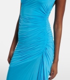 Alex Perry Gathered jersey cocktail dress