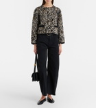 Nili Lotan Beyton cashmere and silk cardigan