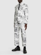 THOM BROWNE - Unconstructed Printed Cotton Blazer