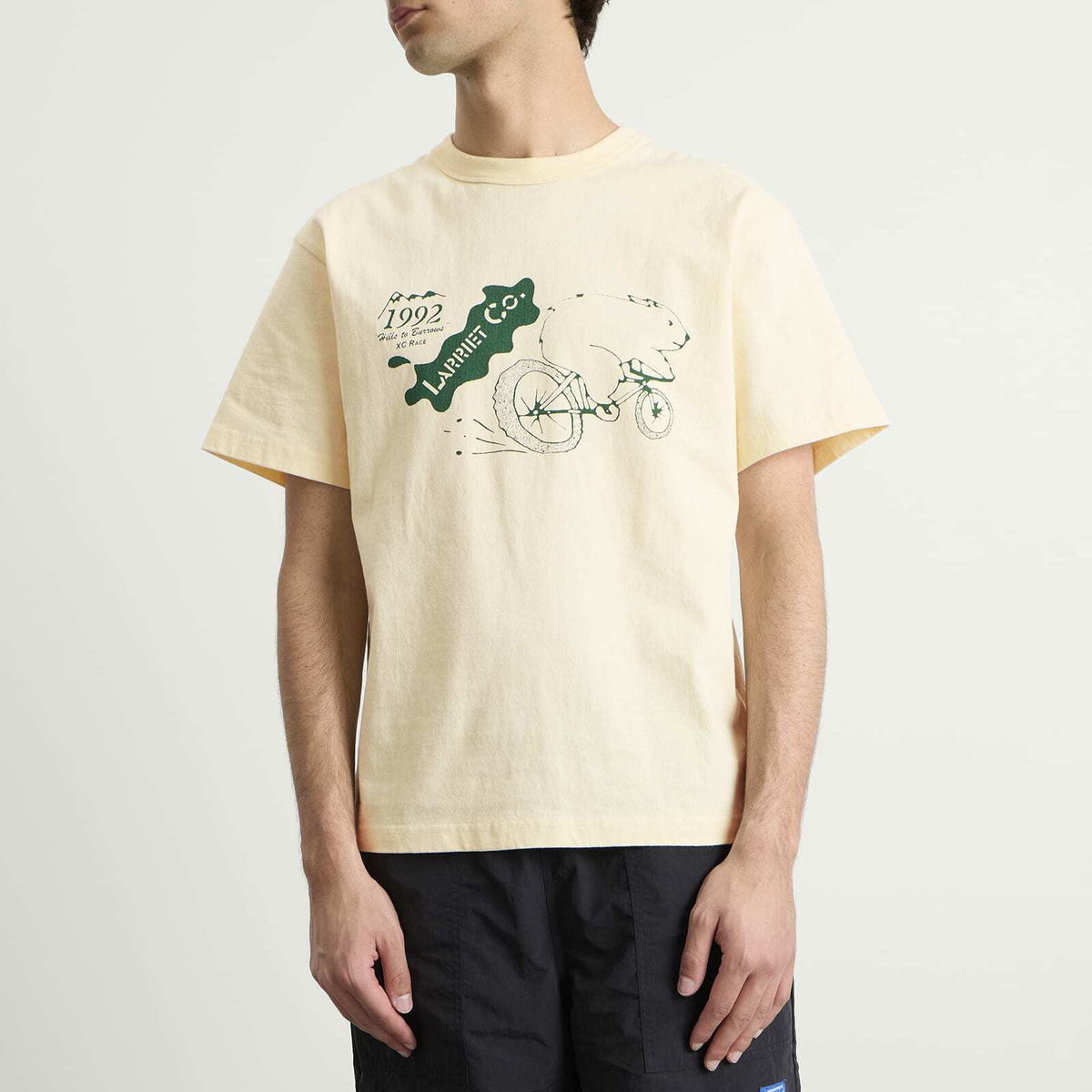 Larriet Men's Burrows T-Shirt in Natural