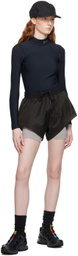 Templa Gray Bonded Shorts