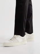 Common Projects - BBall Low Decades Mesh and Leather Sneakers - Gray