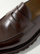 John Lobb - Lopez New Standard Leather Penny Loafers - Brown