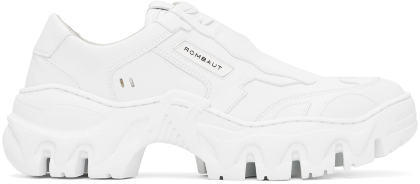 【関税込み】Rombaut ホワイト Boccaccio II スニーカー Boccaccio II White Harness Sneakers - Rombaut - Footwear
