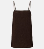 Jade Swim Iris seersucker top