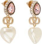 Valentino Garavani VLogo Signature Faux-Pearl Earrings