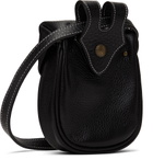 AFTER PRAY Black Western Belted Cross Bag