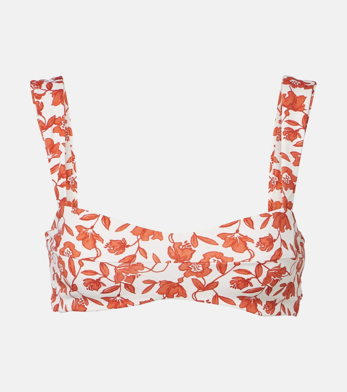 SIR Chloe floral bandean bikini top