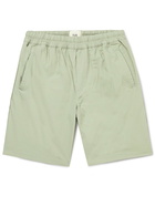 Folk - Assembly Straight-Leg Cotton-Blend Ripstop Shorts - Green