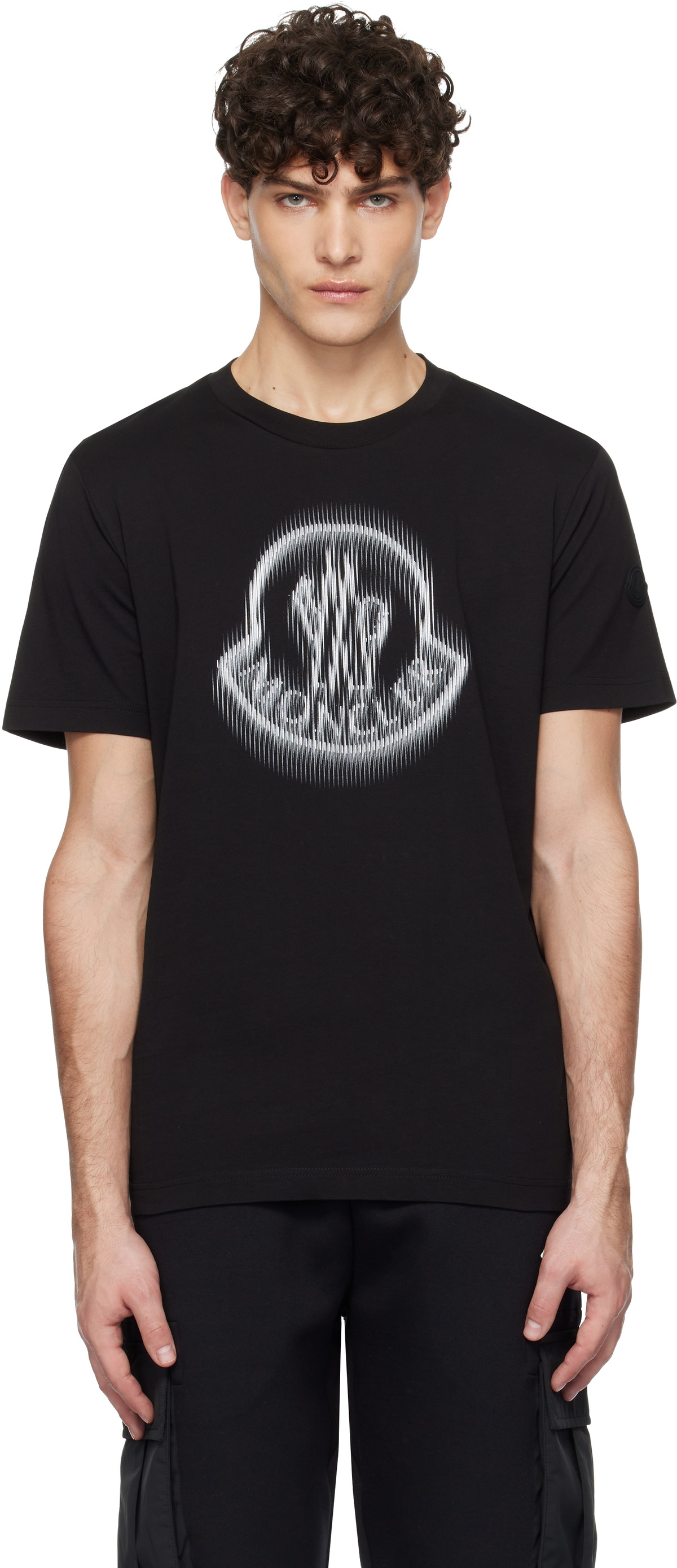 Moncler Black SS T-shirt Moncler