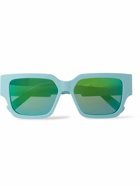 Dior Eyewear - CD SU Square-Frame Acetate and Silver-Tone Sunglasses