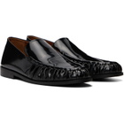 Marsèll Black Leather Loafers
