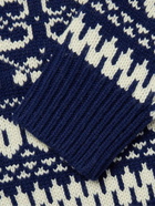 Polo Ralph Lauren - Fair Isle Wool-Blend Jacquard Sweater - Blue