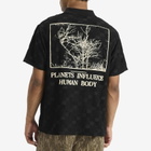 Pleasures Men's Planets Polo Shirt in Black
