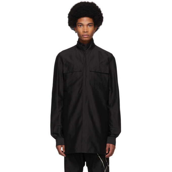 Photo: Rick Owens Black Field Shirt