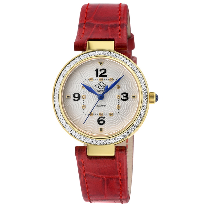 Photo: GV2 by Gevril Piemonte Quartz White Dial Ladies Watch 14201-2