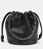 Loewe Flamenco Small leather bucket bag