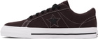 Converse Burgundy CONS One Star Pro Low Top Sneakers