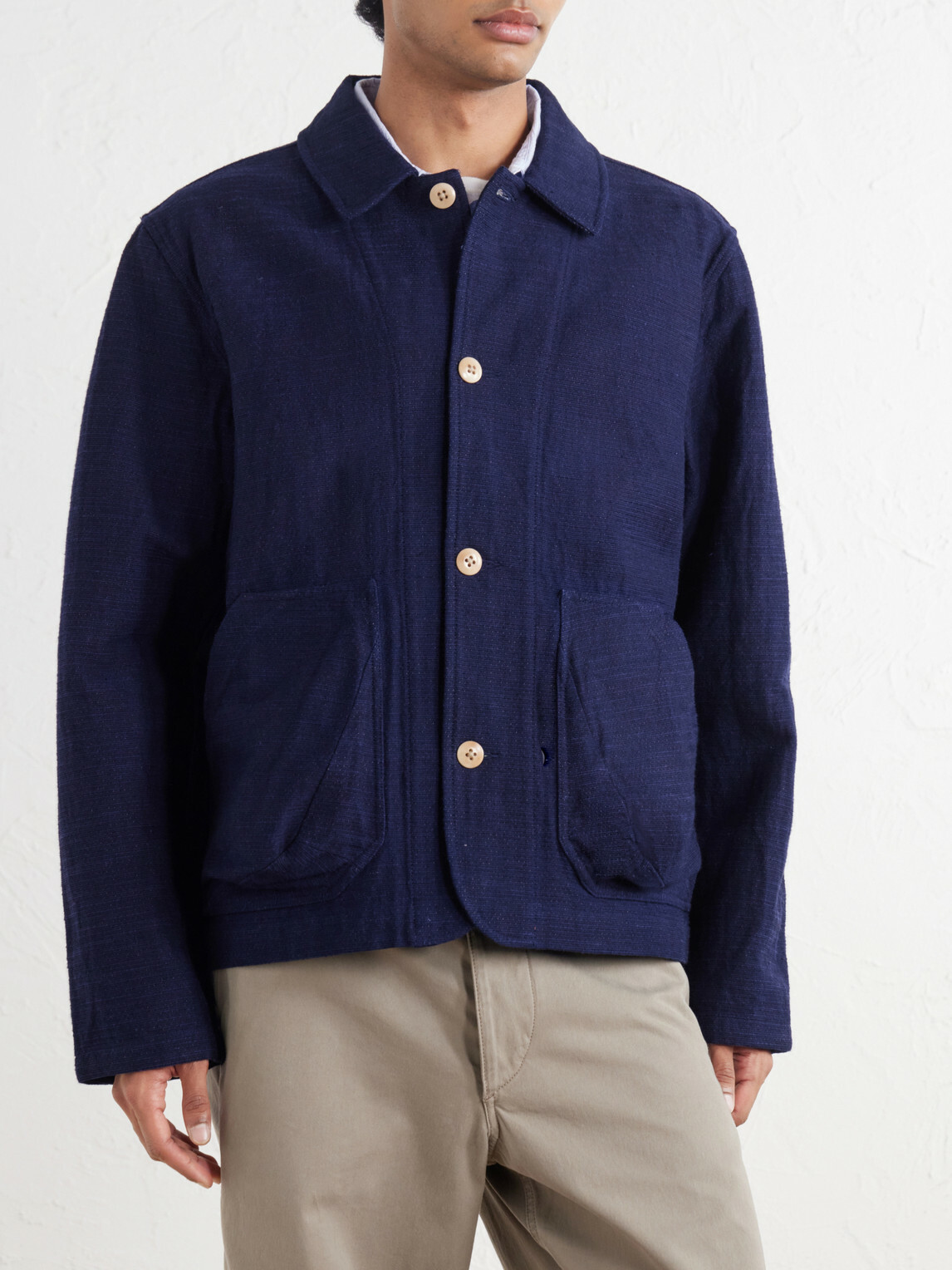 Folk - Prism Cotton Jacket - Blue