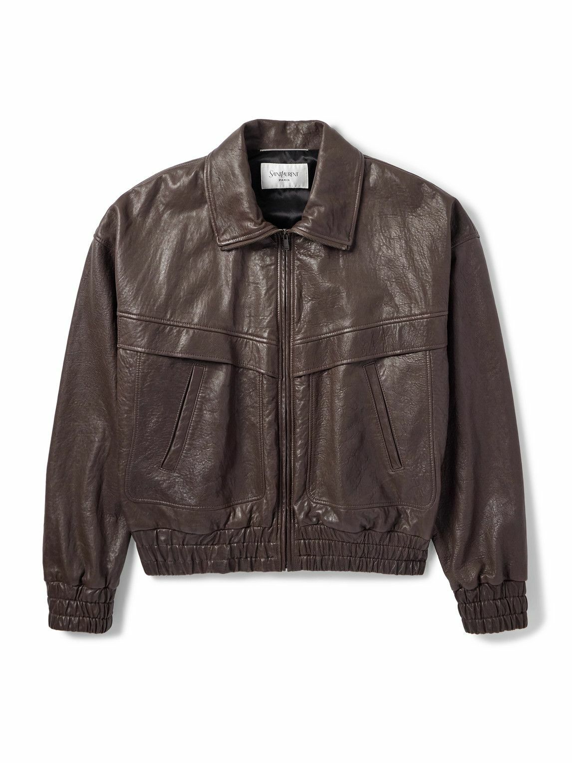 Saint Laurent Red Suede Classic Jacket Saint Laurent