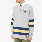 Tommy Jeans x Patta Rugby Shirt in Mid Grey Heather