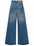 GUCCI - Denim Pants W/ Slim Horsebit