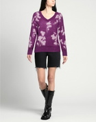 Manila Grace Womens Sweater in Purple