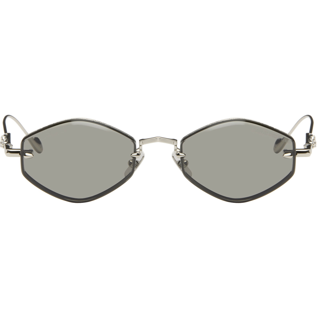 Cutler and Gross Silver The Great Frog Edition Carol Sunglasses