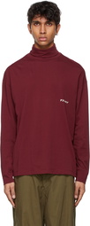 Ambush Burgundy Logo Turtleneck