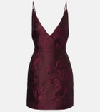 Emilia Wickstead Vero embroidered minidress