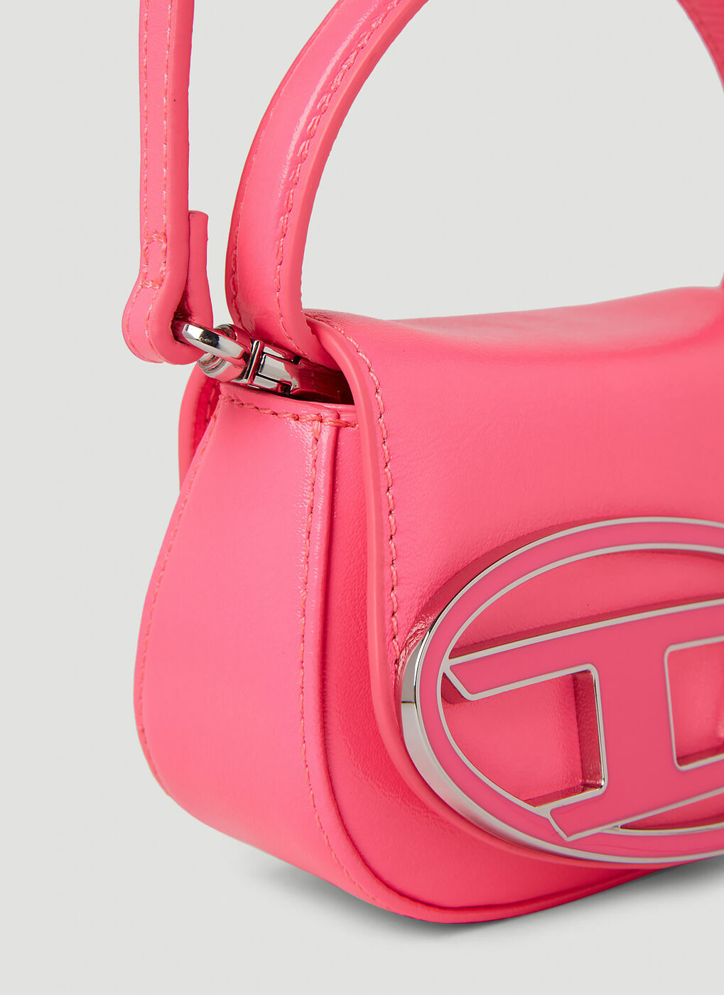 Diesel - 1DR XS Shoulder Bag in Pink Diesel