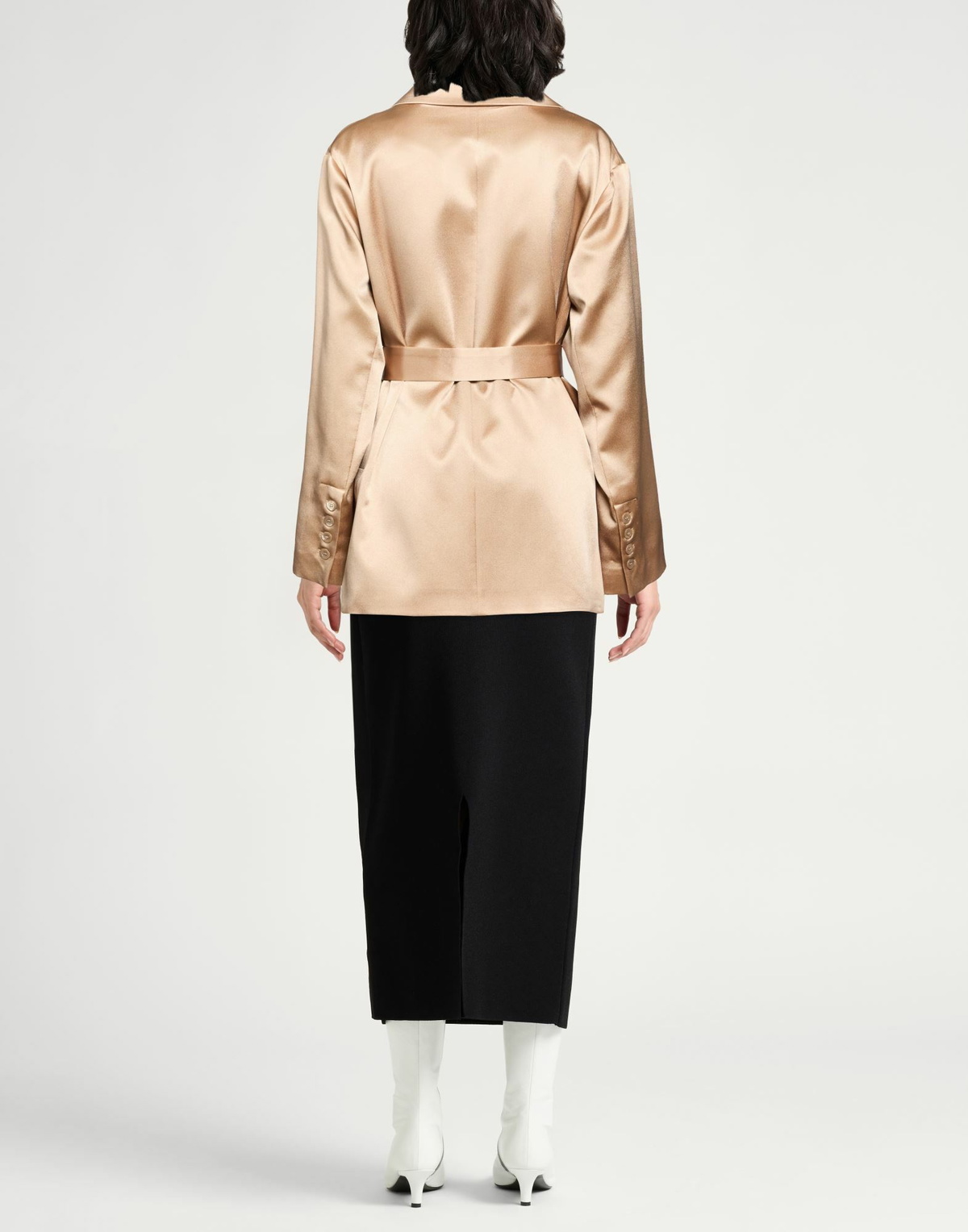 Semicouture Womens Jacket Camel