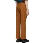 Acne Studios Orange Bootcut Trousers