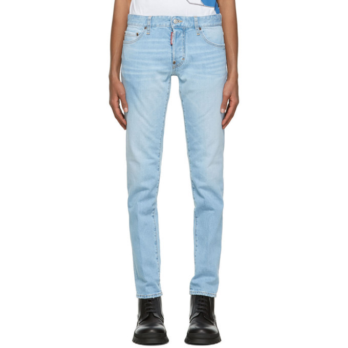 Photo: Dsquared2 Blue Slim Jeans