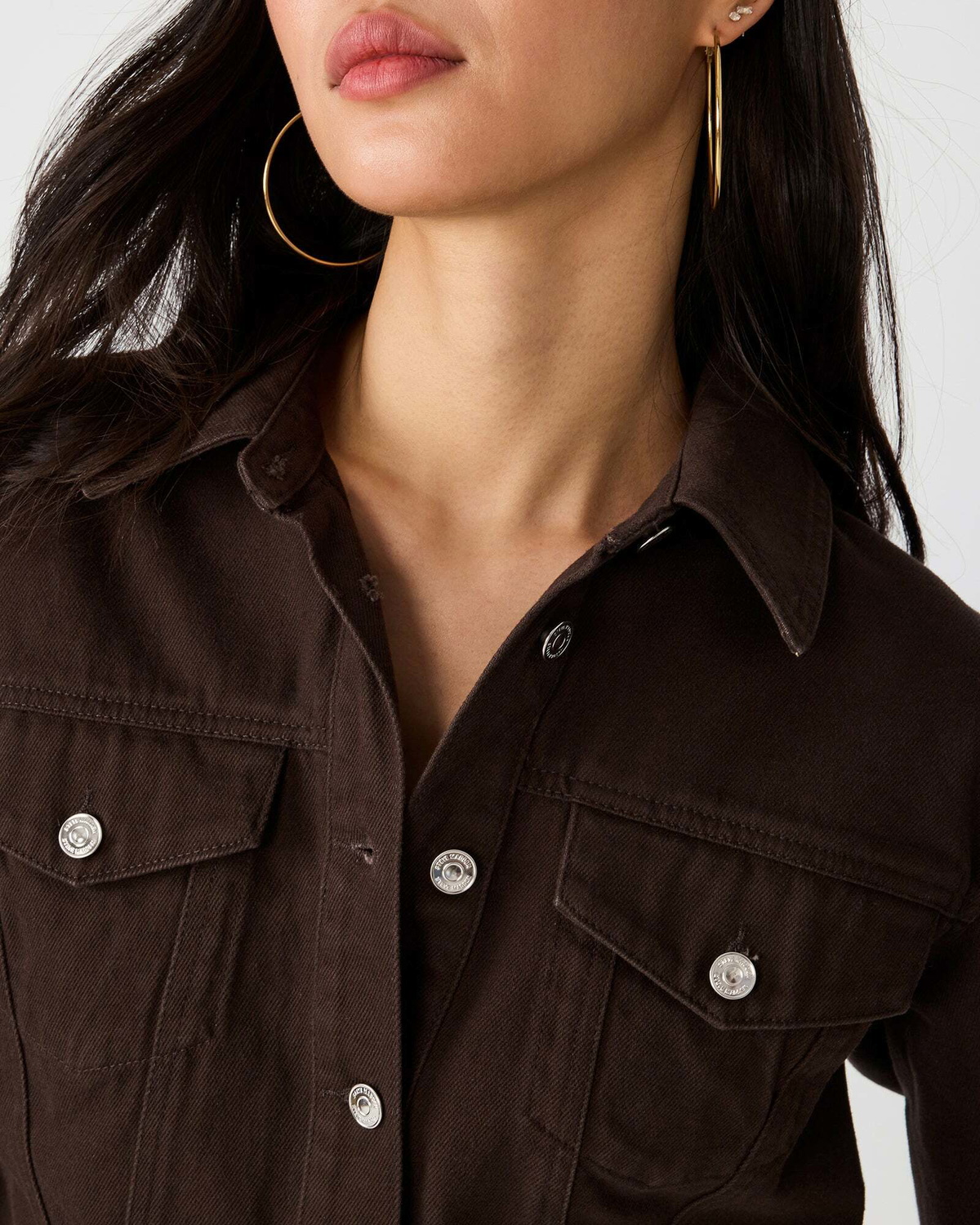 Steve Madden Dove Jacket in Espresso