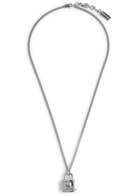Marc Jacobs Friendship Padlock Silver-plated Necklace set - One Size