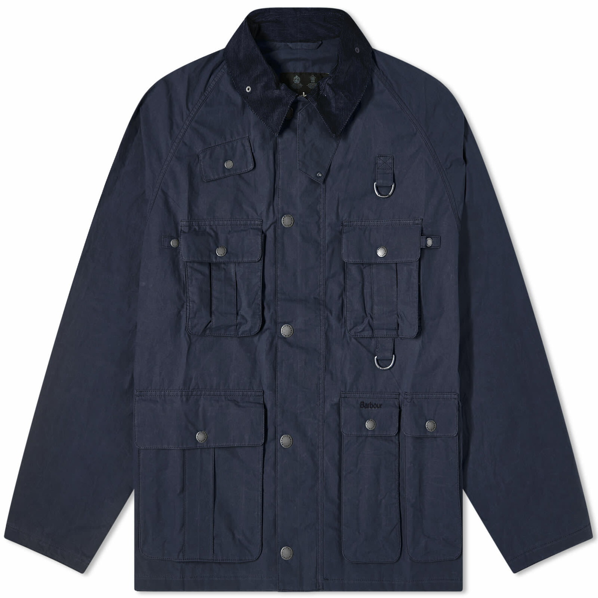 Barbour Men's Heritage + Modified Transport Casual Jacket in Dark Navy ...