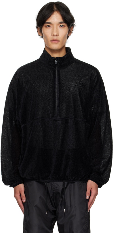 Photo: LE17SEPTEMBRE Black Half-Zip Anorak