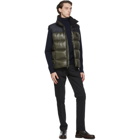 RLX Black and Khaki Down Carleton Vest