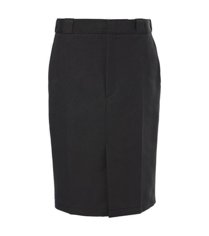 Photo: Tod's Cotton midi skirt