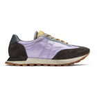 Maison Margiela Purple and Grey Runner Sneakers
