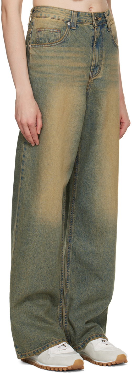 TheOpen Product Blue High Waist Jeans