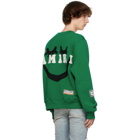 AMIRI Green A Love Movement Edition Healthy Body Sweatshirt