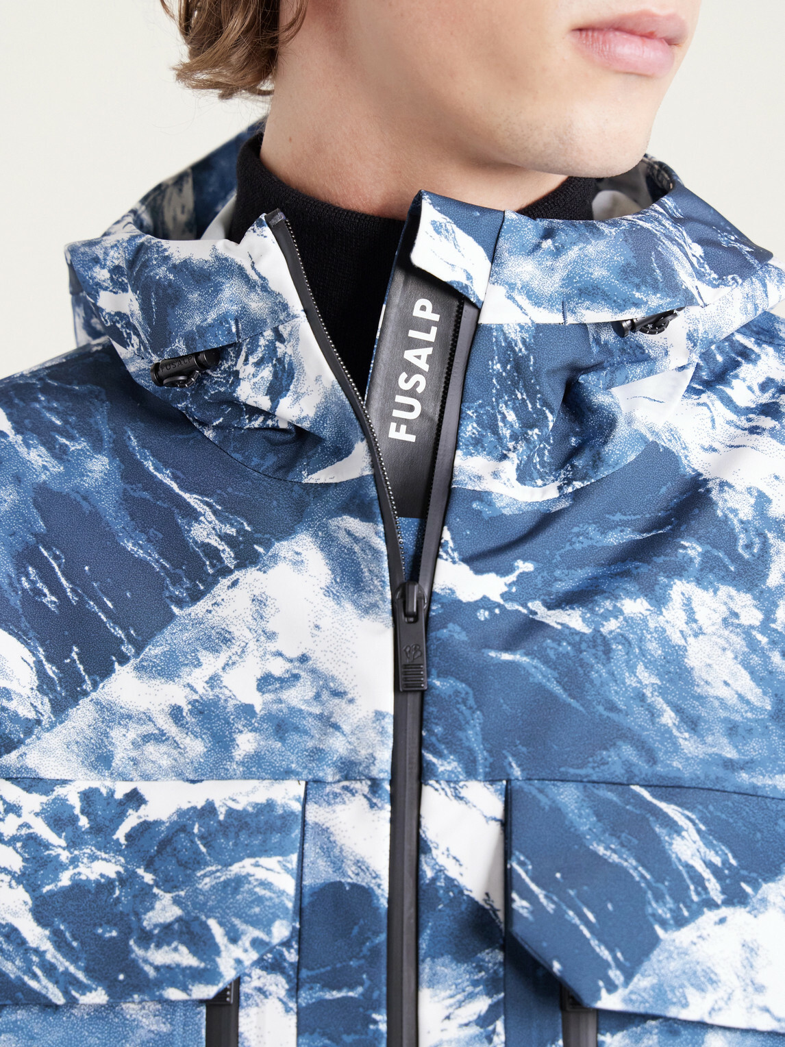 Fusalp - Bromonz Printed Ski Jacket - Blue