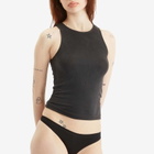 Fruity Booty Women's Second Skin Tank Top in Black