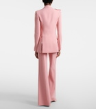 Elie Saab High-rise cady wide-leg pants